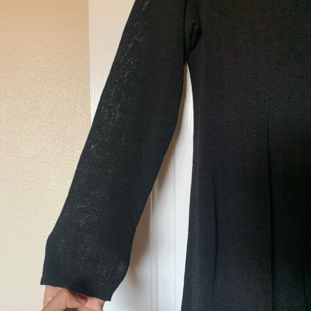 Eileen Fisher black sweater dress XL NWT - Picture 7 of 9